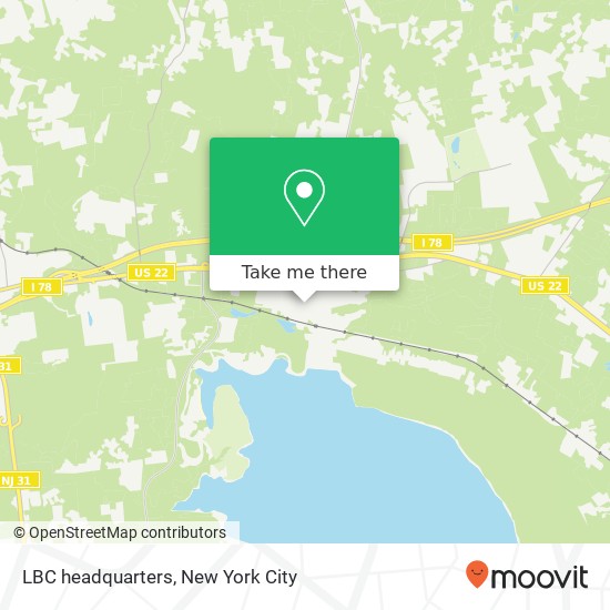 LBC headquarters map