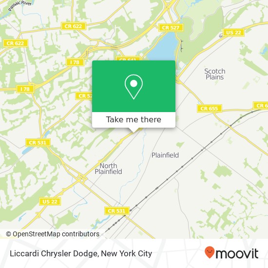 Mapa de Liccardi Chrysler Dodge