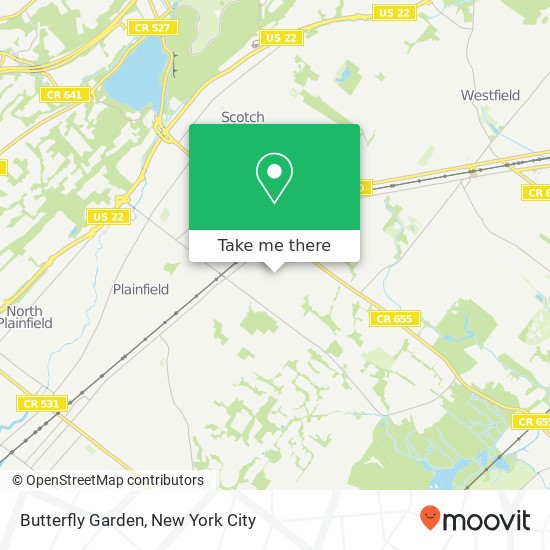 Butterfly Garden map