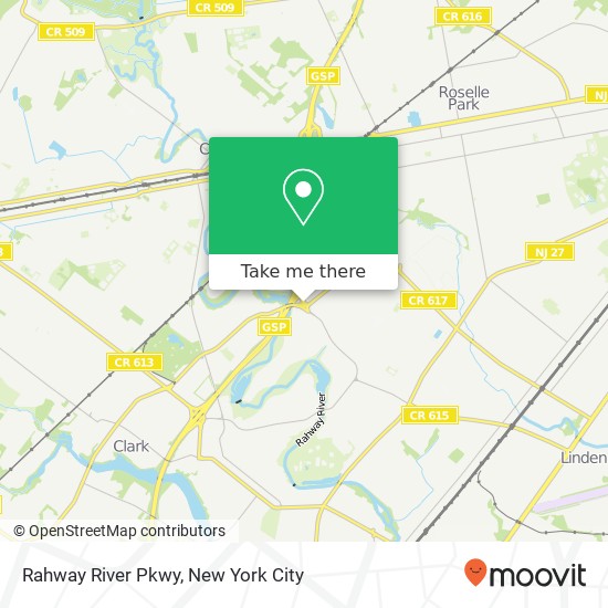 Mapa de Rahway River Pkwy