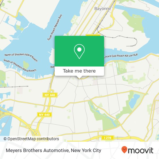 Mapa de Meyers Brothers Automotive