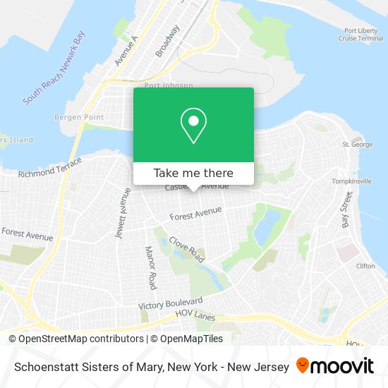 Mapa de Schoenstatt Sisters of Mary