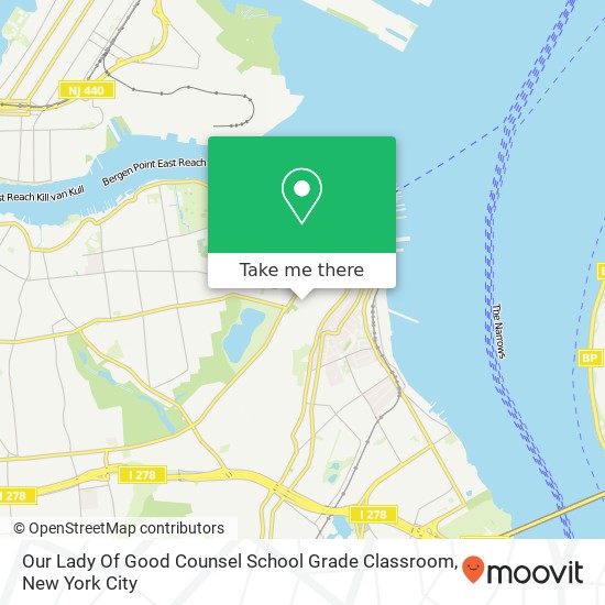 Our Lady Of Good Counsel School Grade Classroom map