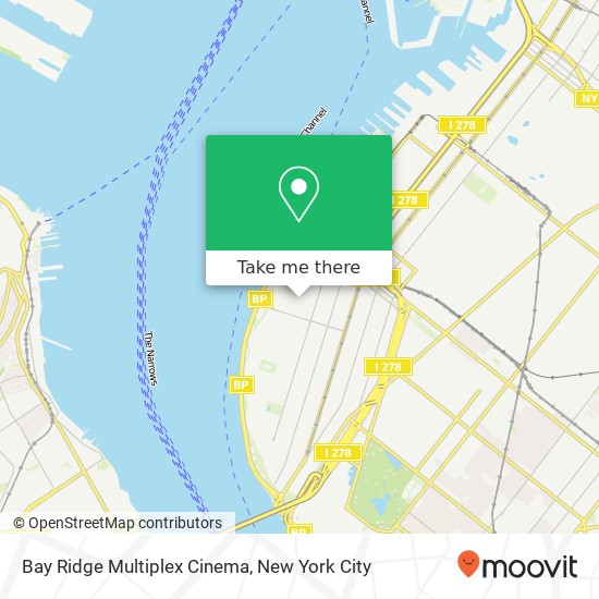 Bay Ridge Multiplex Cinema map