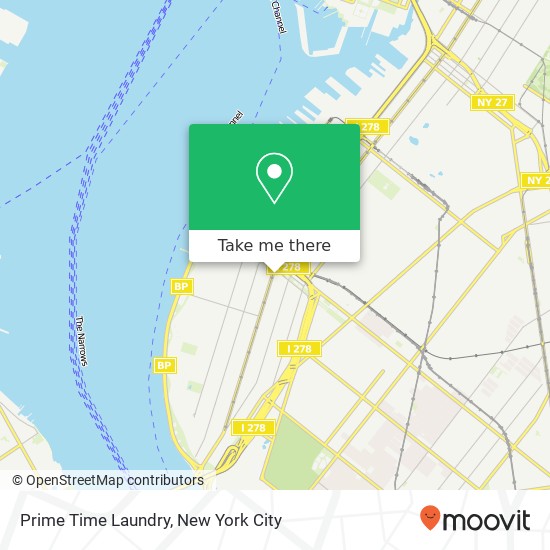 Mapa de Prime Time Laundry