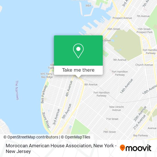 Mapa de Moroccan American House Association
