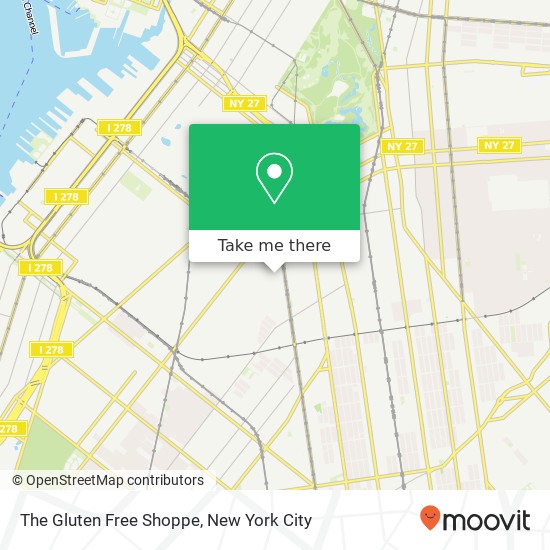 Mapa de The Gluten Free Shoppe