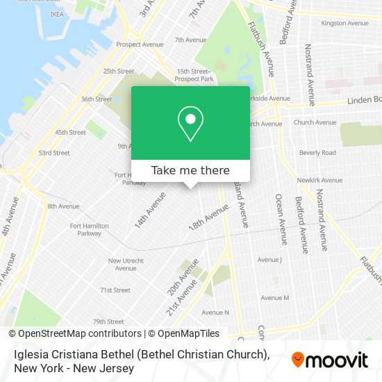 Iglesia Cristiana Bethel (Bethel Christian Church) map