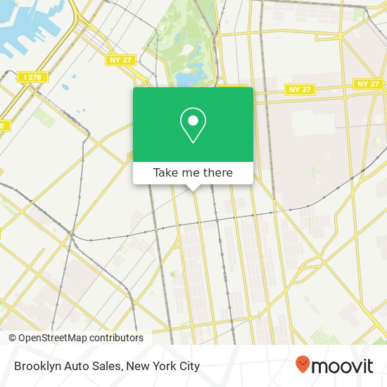 Brooklyn Auto Sales map
