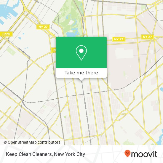 Keep Clean Cleaners map