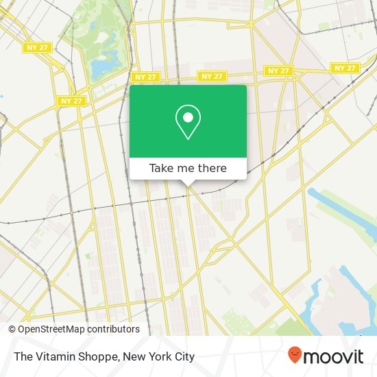 Mapa de The Vitamin Shoppe