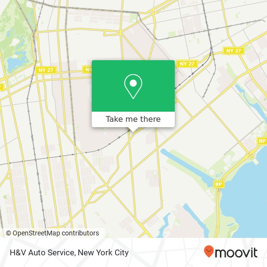 H&V Auto Service map