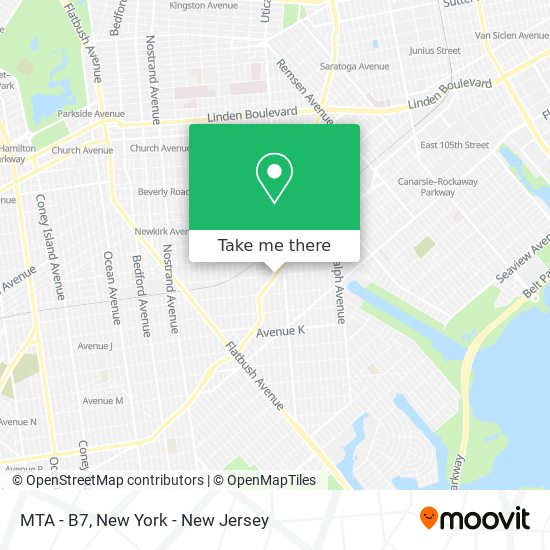 MTA - B7 map