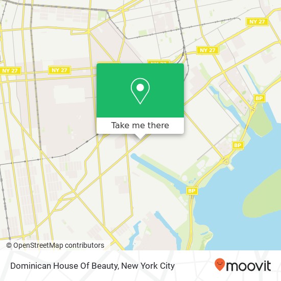 Dominican House Of Beauty map