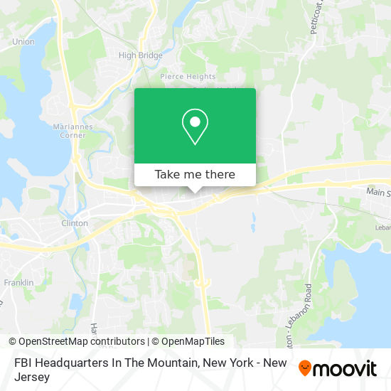 FBI Headquarters In The Mountain map