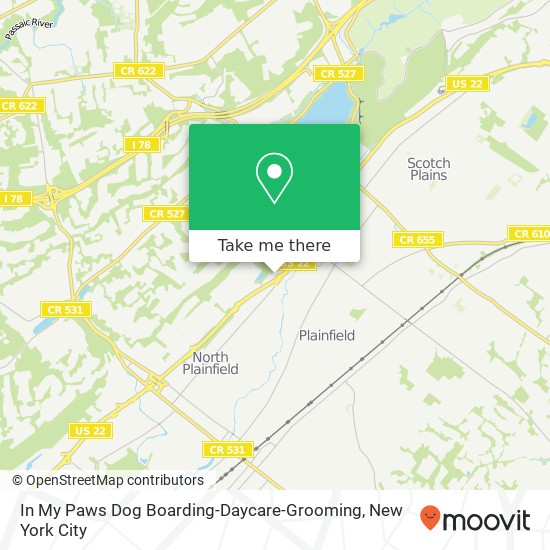In My Paws Dog Boarding-Daycare-Grooming map