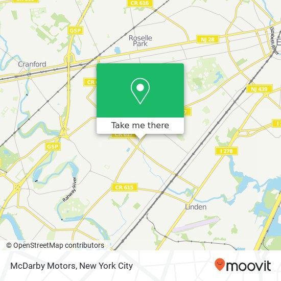 Mapa de McDarby Motors