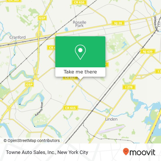 Mapa de Towne Auto Sales, Inc.