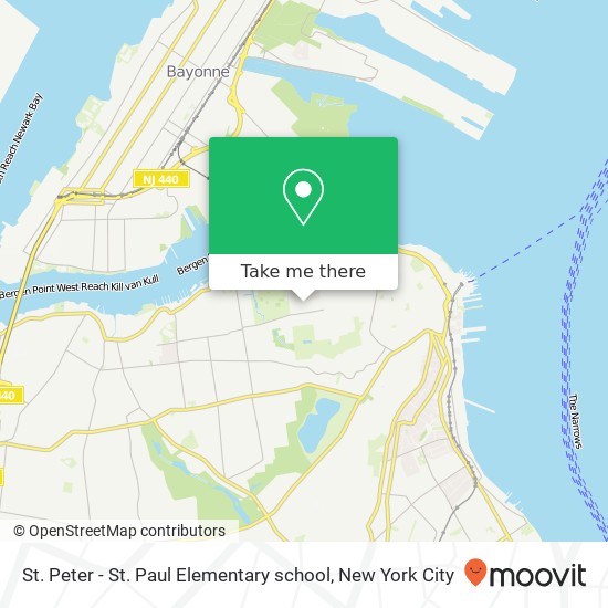 Mapa de St. Peter - St. Paul Elementary school