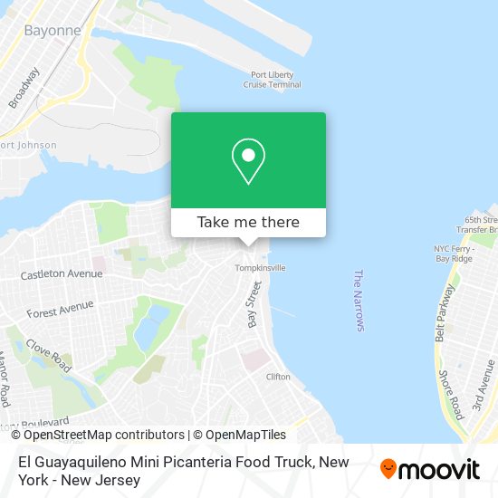 El Guayaquileno Mini Picanteria Food Truck map