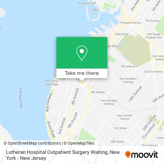 Mapa de Lutheran Hospital Outpatient Surgery Waiting