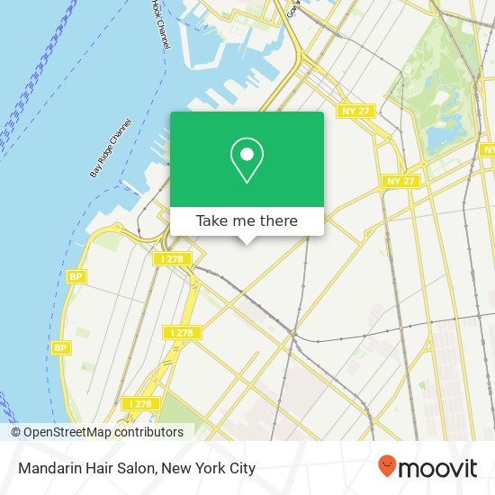 Mandarin Hair Salon map