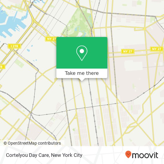 Cortelyou Day Care map