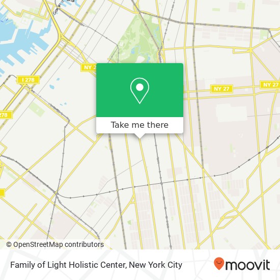 Mapa de Family of Light Holistic Center