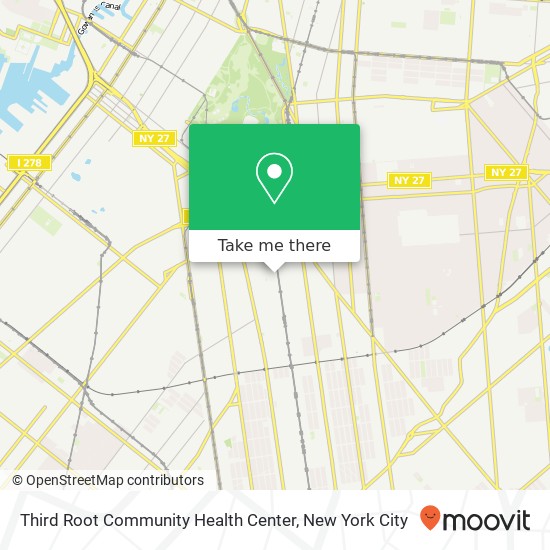 Third Root Community Health Center map