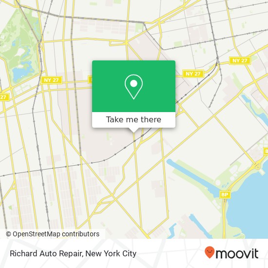 Mapa de Richard Auto Repair