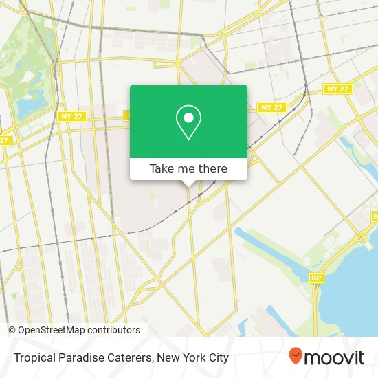 Mapa de Tropical Paradise Caterers