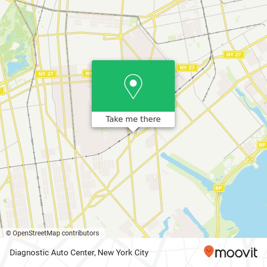 Diagnostic Auto Center map