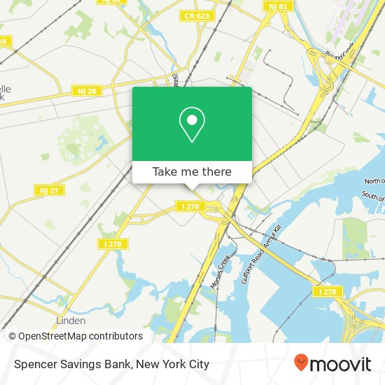 Spencer Savings Bank map