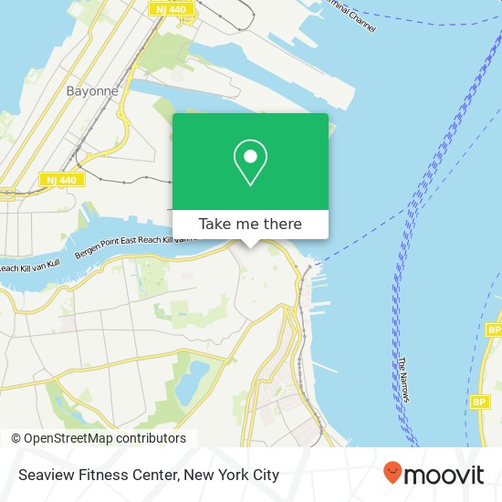 Mapa de Seaview Fitness Center