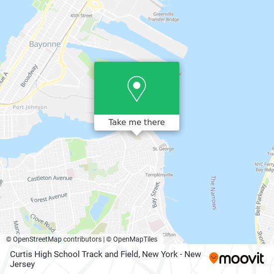 Mapa de Curtis High School Track and Field