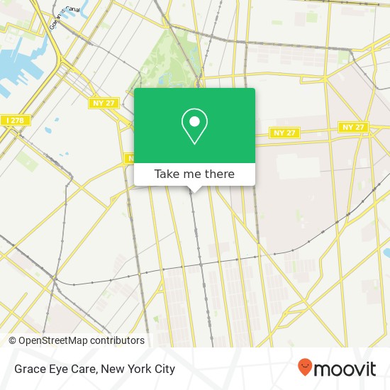 Grace Eye Care map