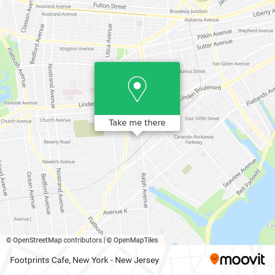 Mapa de Footprints Cafe