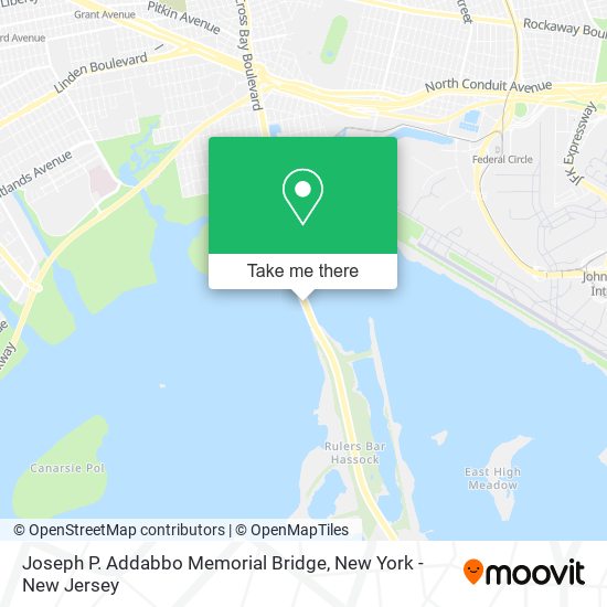 Joseph P. Addabbo Memorial Bridge map