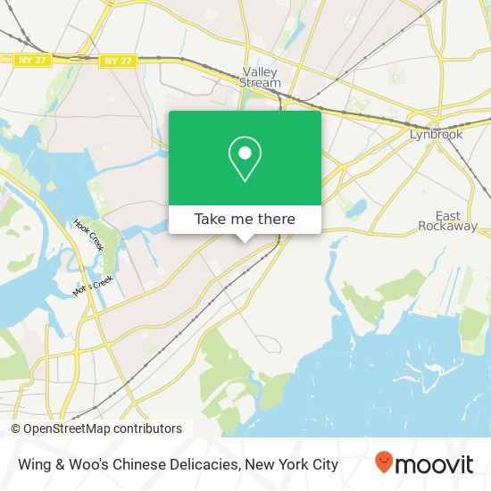 Wing & Woo's Chinese Delicacies map