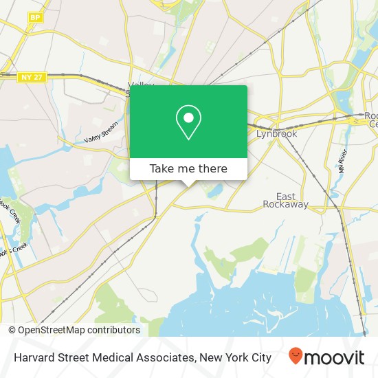 Harvard Street Medical Associates map