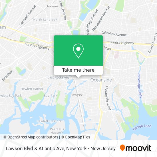 Mapa de Lawson Blvd & Atlantic Ave