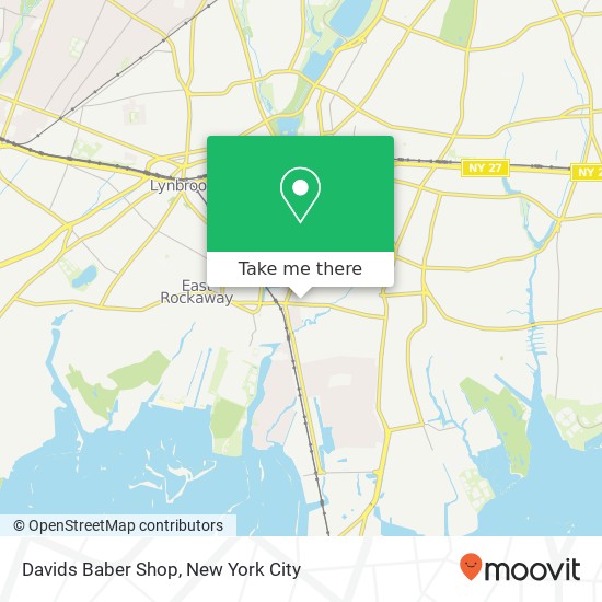 Davids Baber Shop map