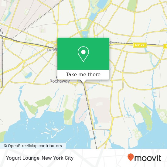 Yogurt Lounge map