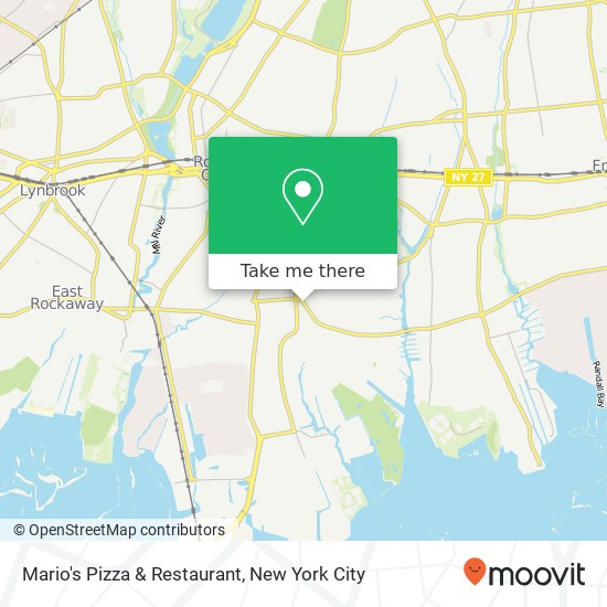 Mario's Pizza & Restaurant map