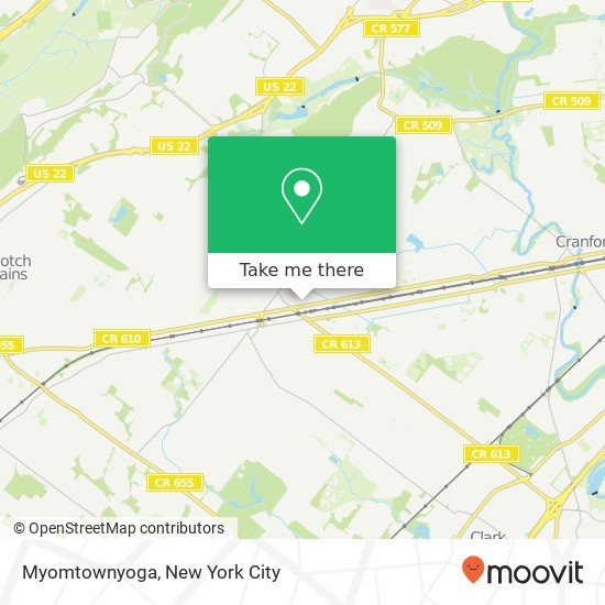 Myomtownyoga map