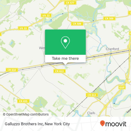 Galluzzo Brothers Inc map