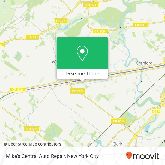 Mike's Central Auto Repair map