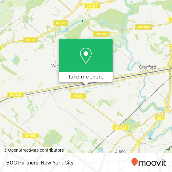 BOC Partners map