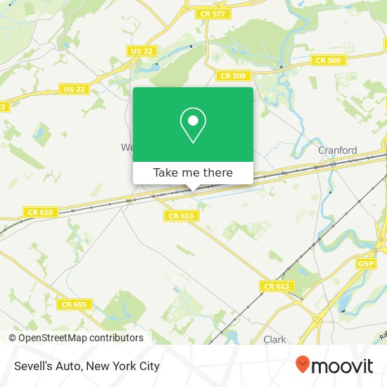 Sevell's Auto map