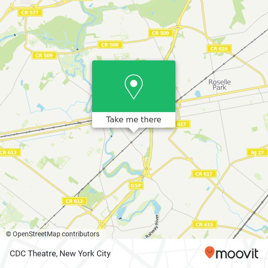 CDC Theatre map